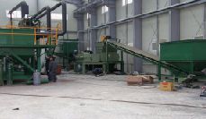 유화라인 : 파쇄 및 분쇄 용융기라인